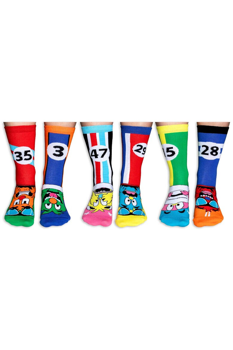 United OddSocks Дълги чорапи с щампа - 3 чифта - Pepit.bg