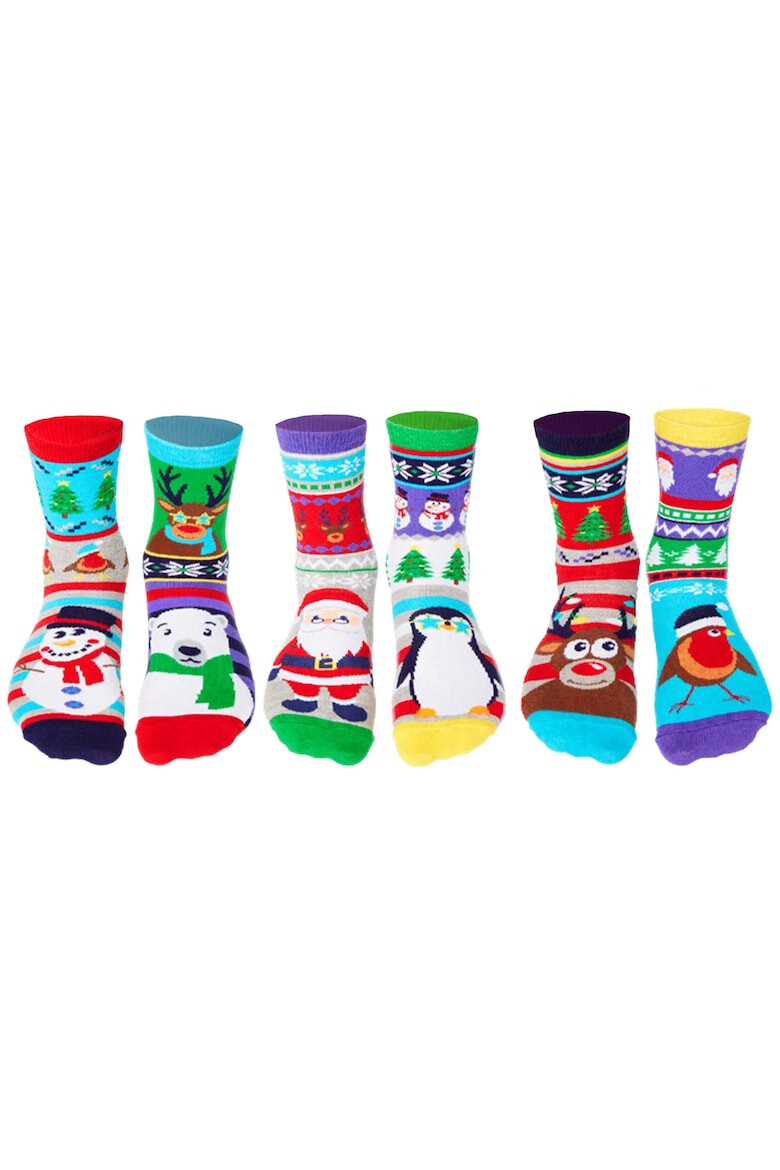 United OddSocks Дълги чорапи с щампа - 3 чифта - Pepit.bg