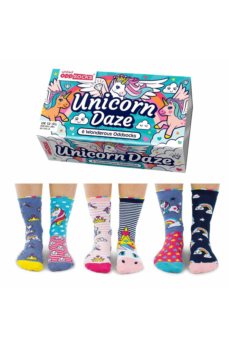 United OddSocks Дълги чорапи с щампа - 3 чифта - Pepit.bg