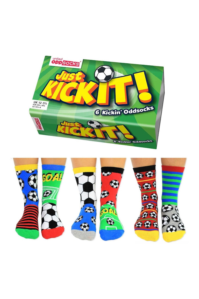 United OddSocks Дълги чорапи с щампа - 3 чифта - Pepit.bg