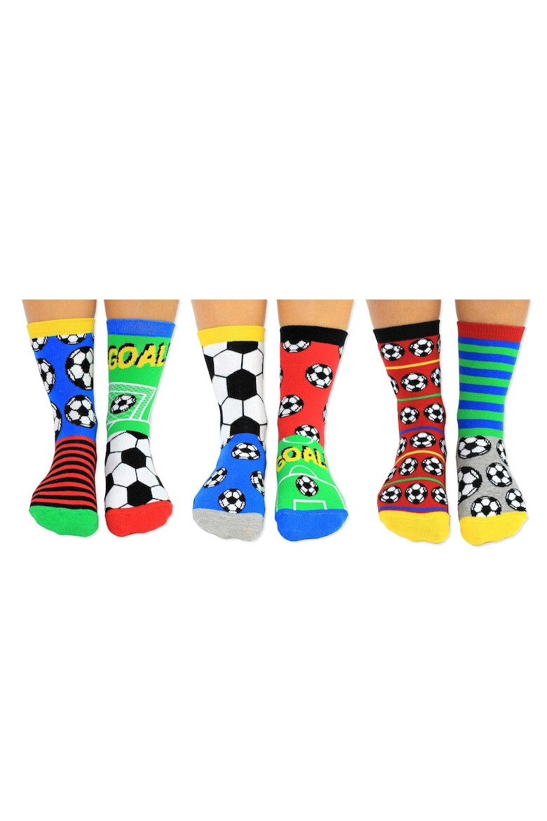 United OddSocks Дълги чорапи с щампа - 3 чифта - Pepit.bg