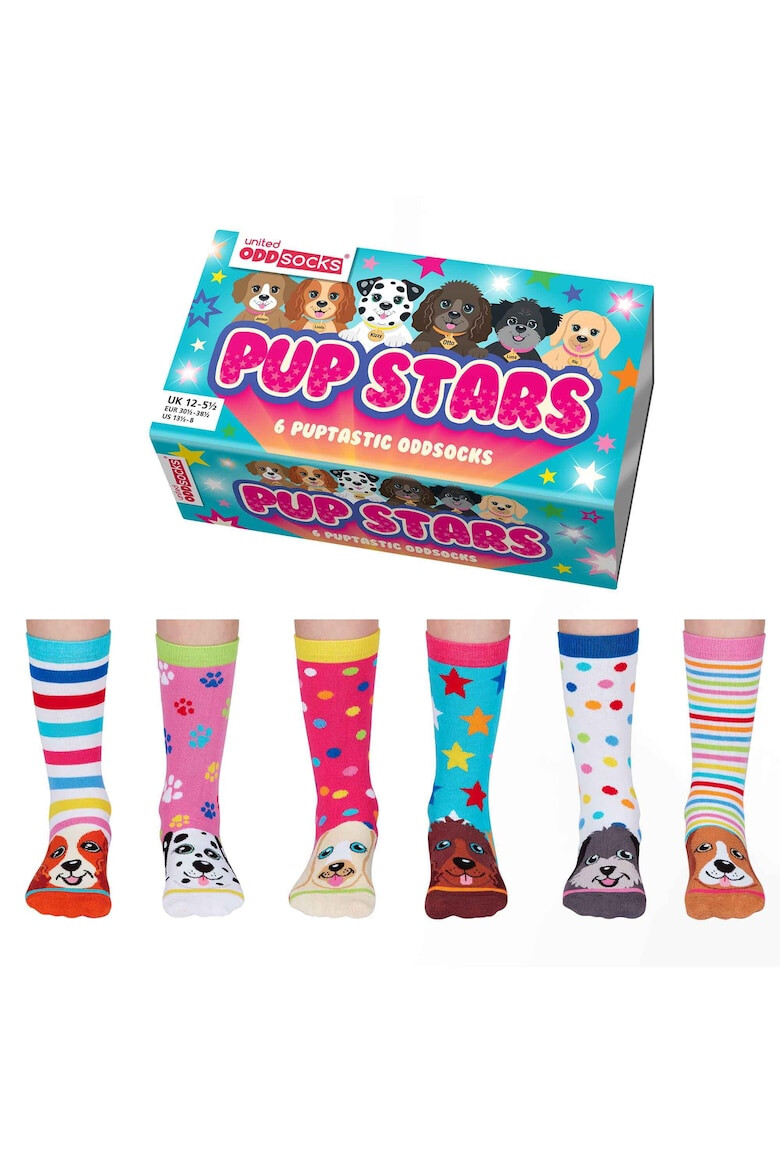 United OddSocks Дълги чорапи с щампа - 3 чифта - Pepit.bg