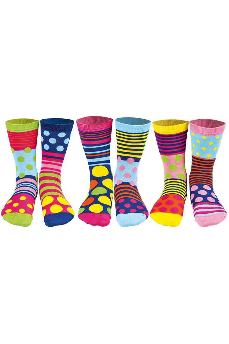 United OddSocks Индивидуално десенирани чорапи - 6 чифта - Pepit.bg