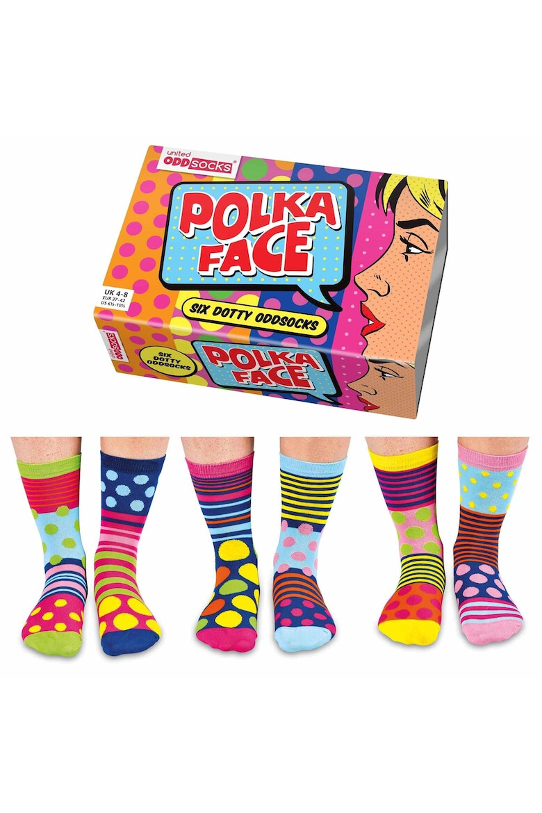 United OddSocks Индивидуално десенирани чорапи - 6 чифта - Pepit.bg