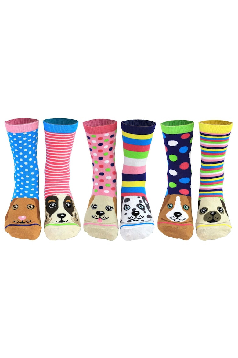 United OddSocks Индивидуално десенирани чорапи - 6 чифта - Pepit.bg