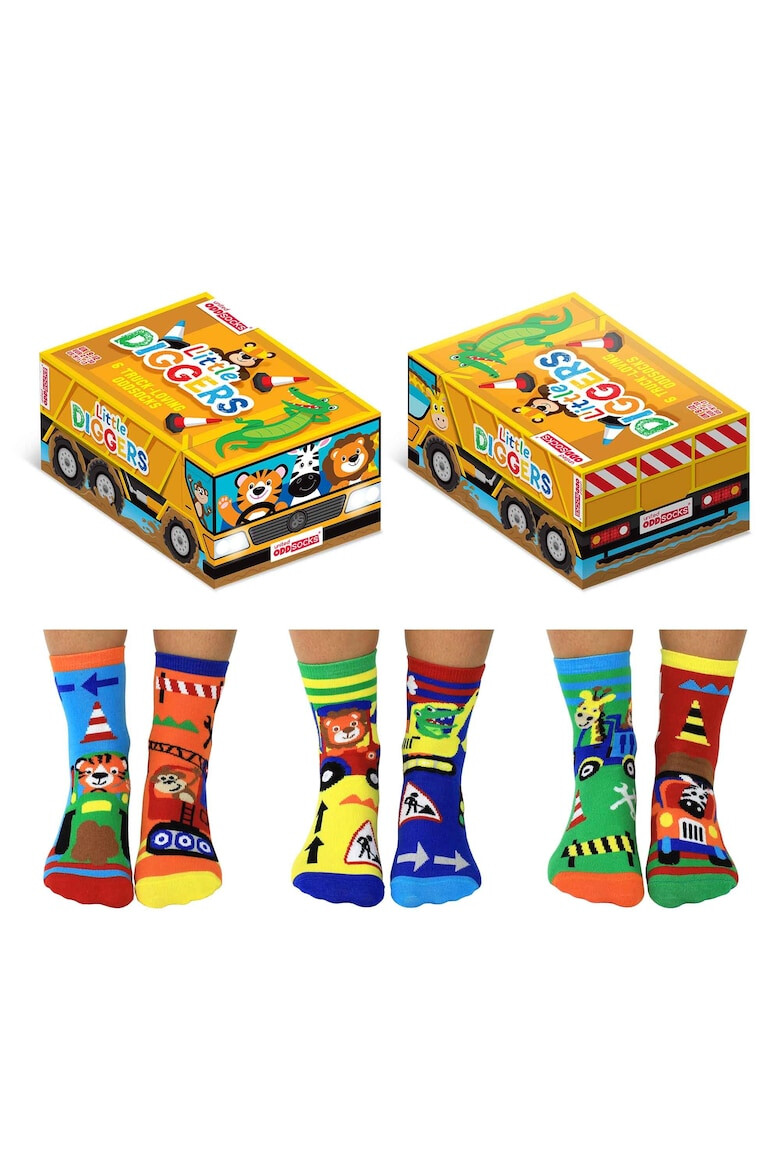 United OddSocks Индивидуално десенирани чорапи - 6 чифта - Pepit.bg