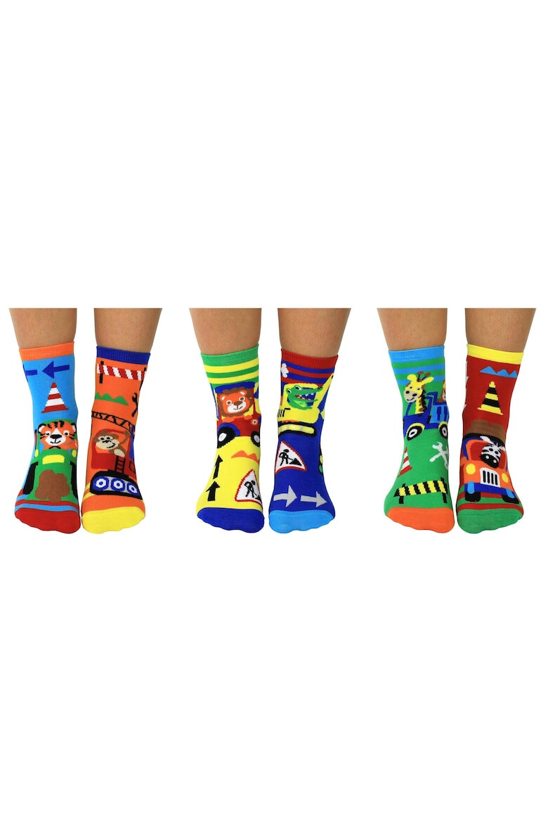 United OddSocks Индивидуално десенирани чорапи - 6 чифта - Pepit.bg