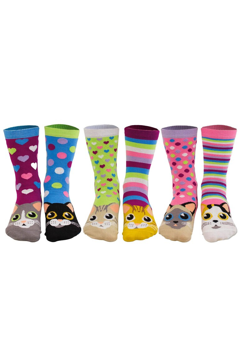 United OddSocks Индивидуално десенирани чорапи - 6 чифта - Pepit.bg