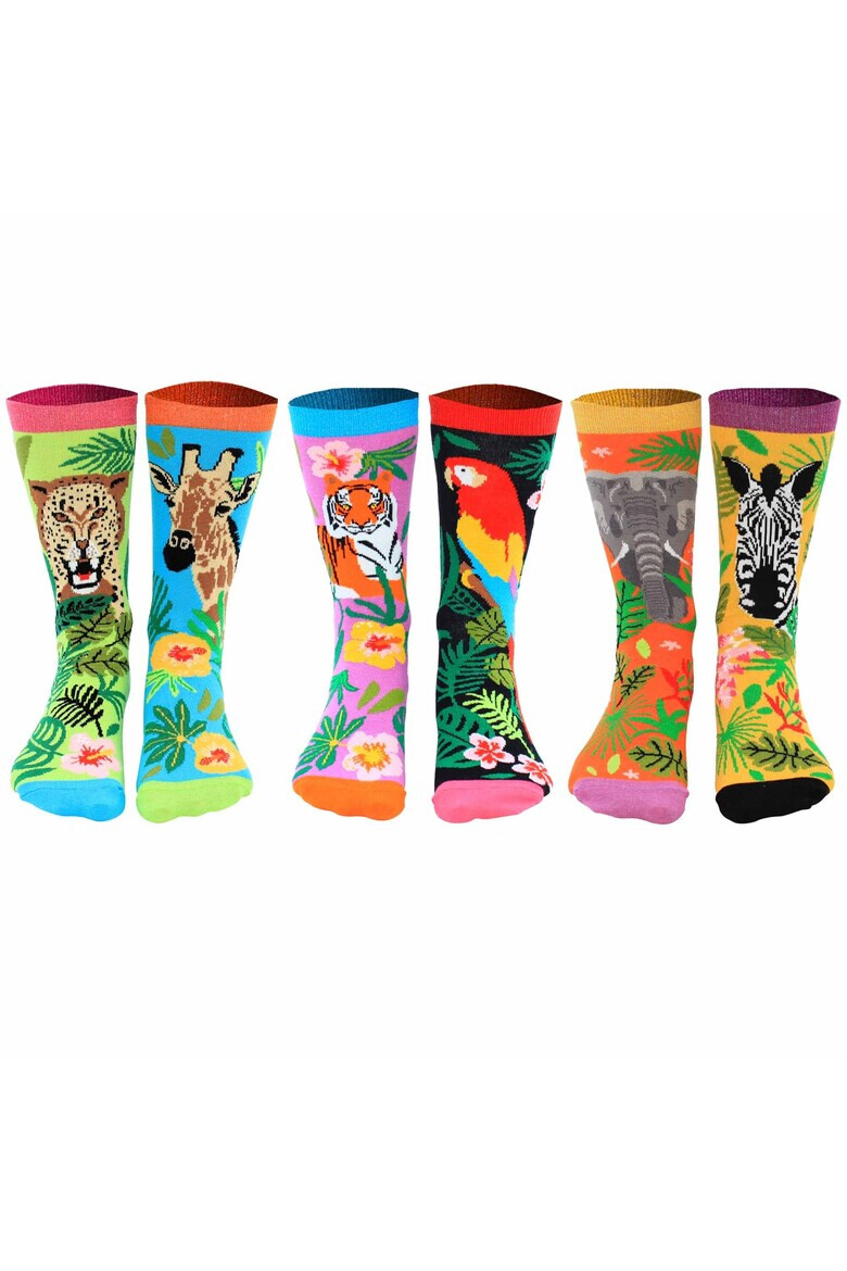United OddSocks Индивидуално десенирани чорапи - 6 чифта - Pepit.bg