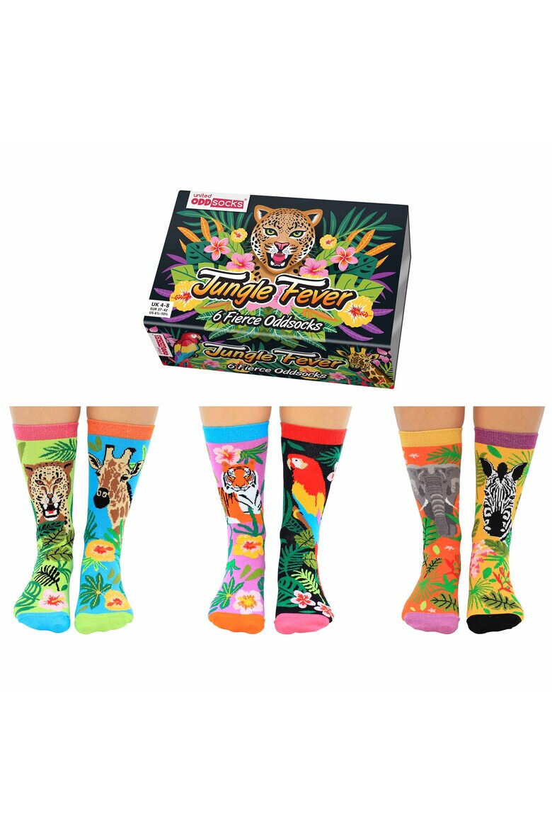 United OddSocks Индивидуално десенирани чорапи - 6 чифта - Pepit.bg