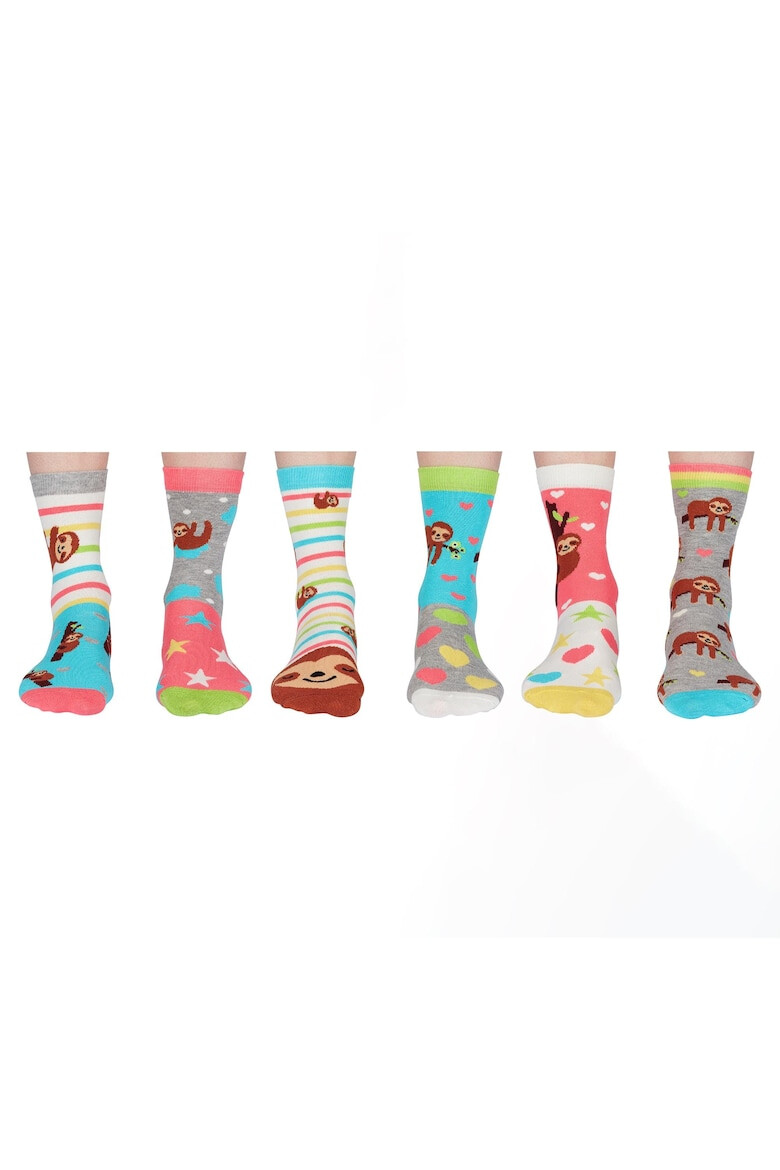 United OddSocks Индивидуално десенирани чорапи - 6 чифта - Pepit.bg