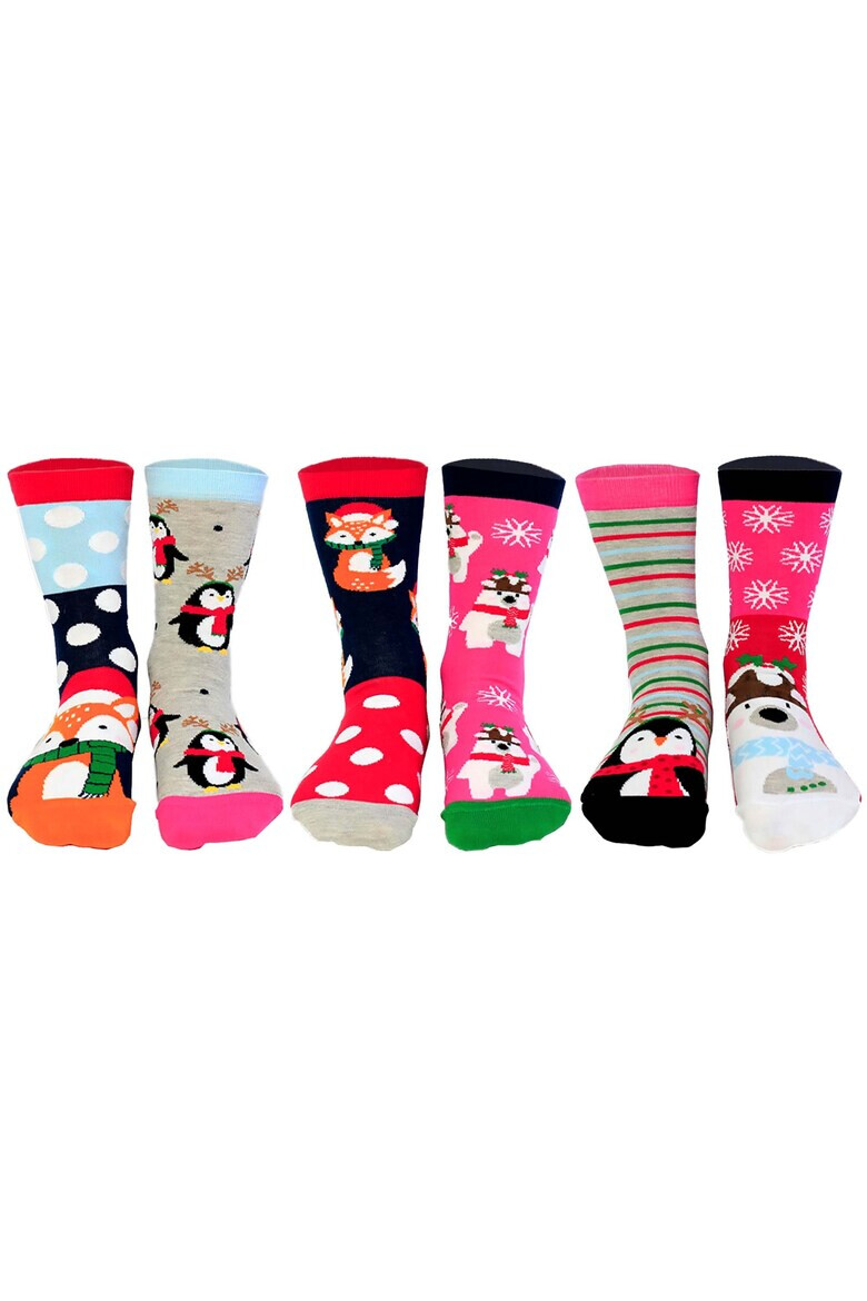 United OddSocks Индивидуално десенирани чорапи - 6 чифта - Pepit.bg