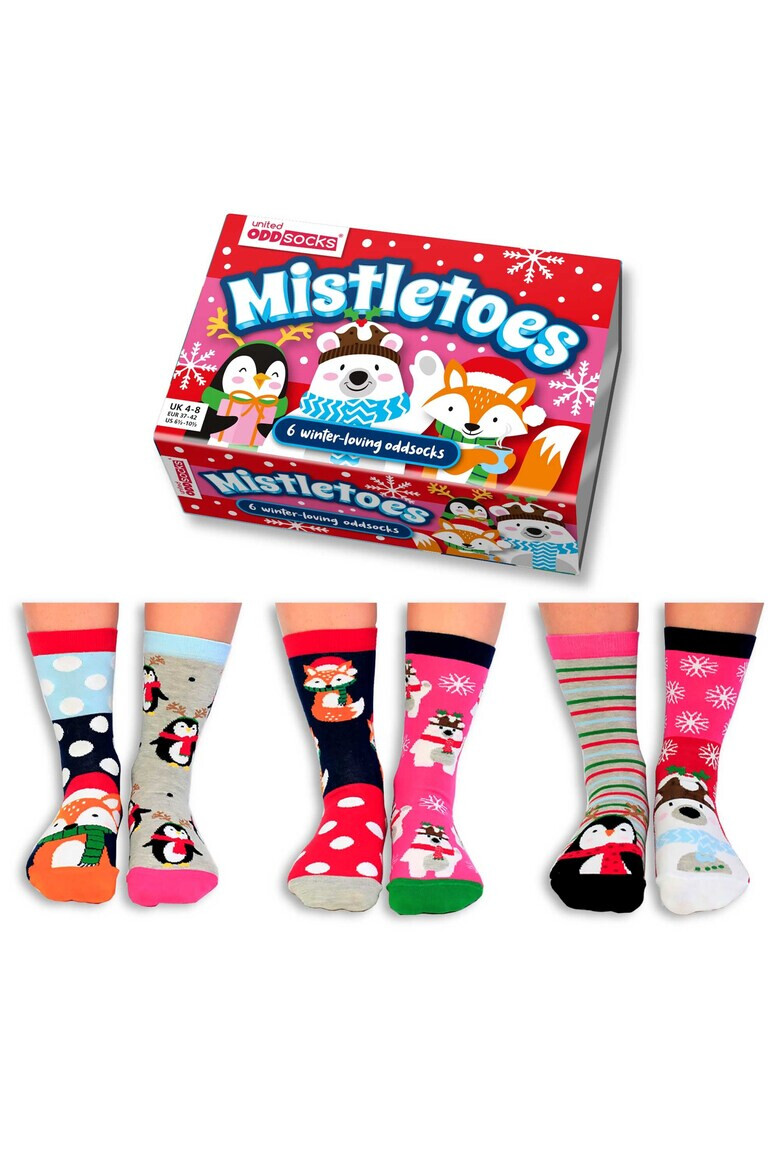 United OddSocks Индивидуално десенирани чорапи - 6 чифта - Pepit.bg