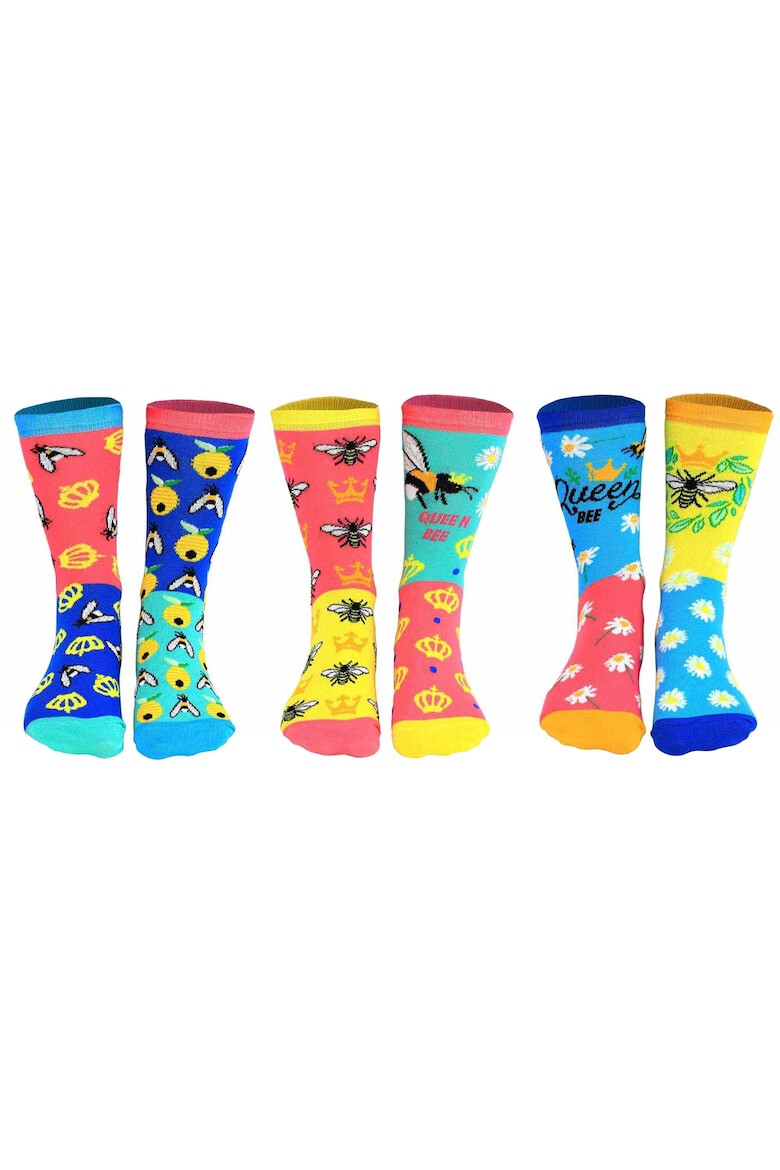 United OddSocks Индивидуално десенирани чорапи - 6 чифта - Pepit.bg
