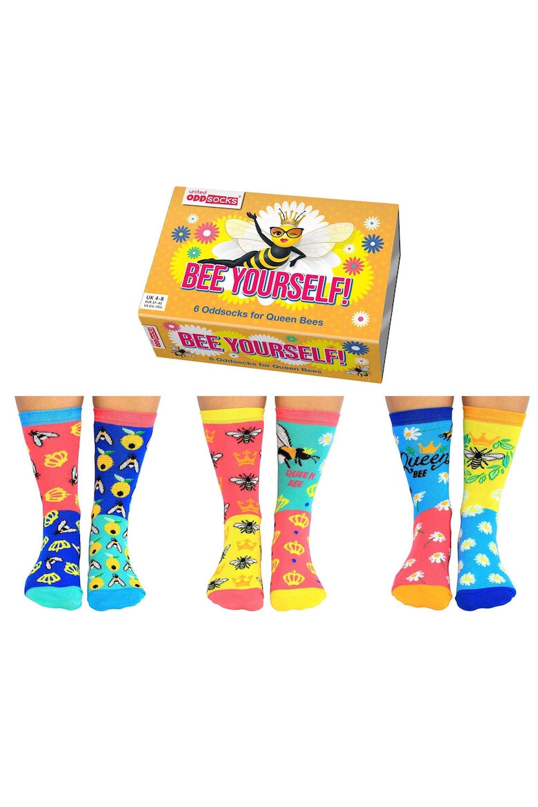 United OddSocks Индивидуално десенирани чорапи - 6 чифта - Pepit.bg