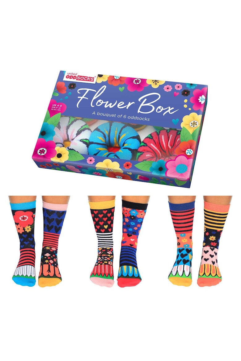 United OddSocks Индивидуално десенирани чорапи - 6 чифта - Pepit.bg