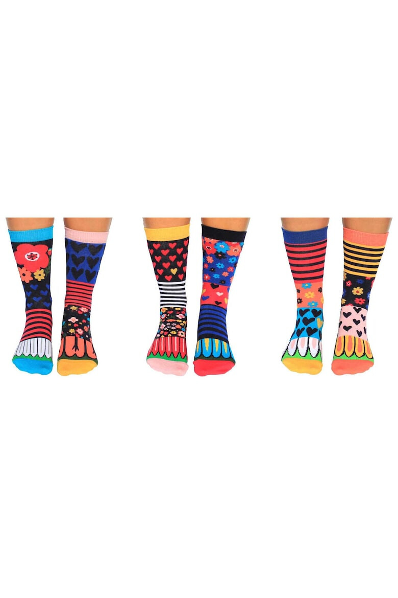 United OddSocks Индивидуално десенирани чорапи - 6 чифта - Pepit.bg
