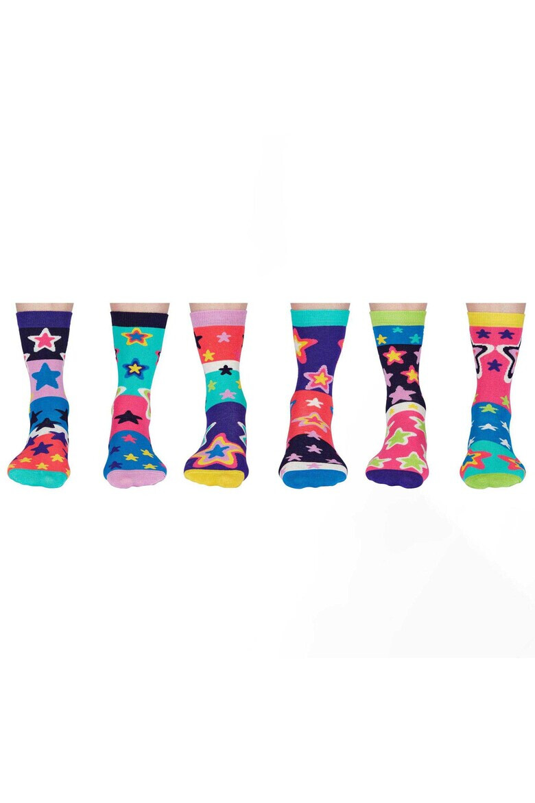 United OddSocks Индивидуално десенирани чорапи - 6 чифта - Pepit.bg