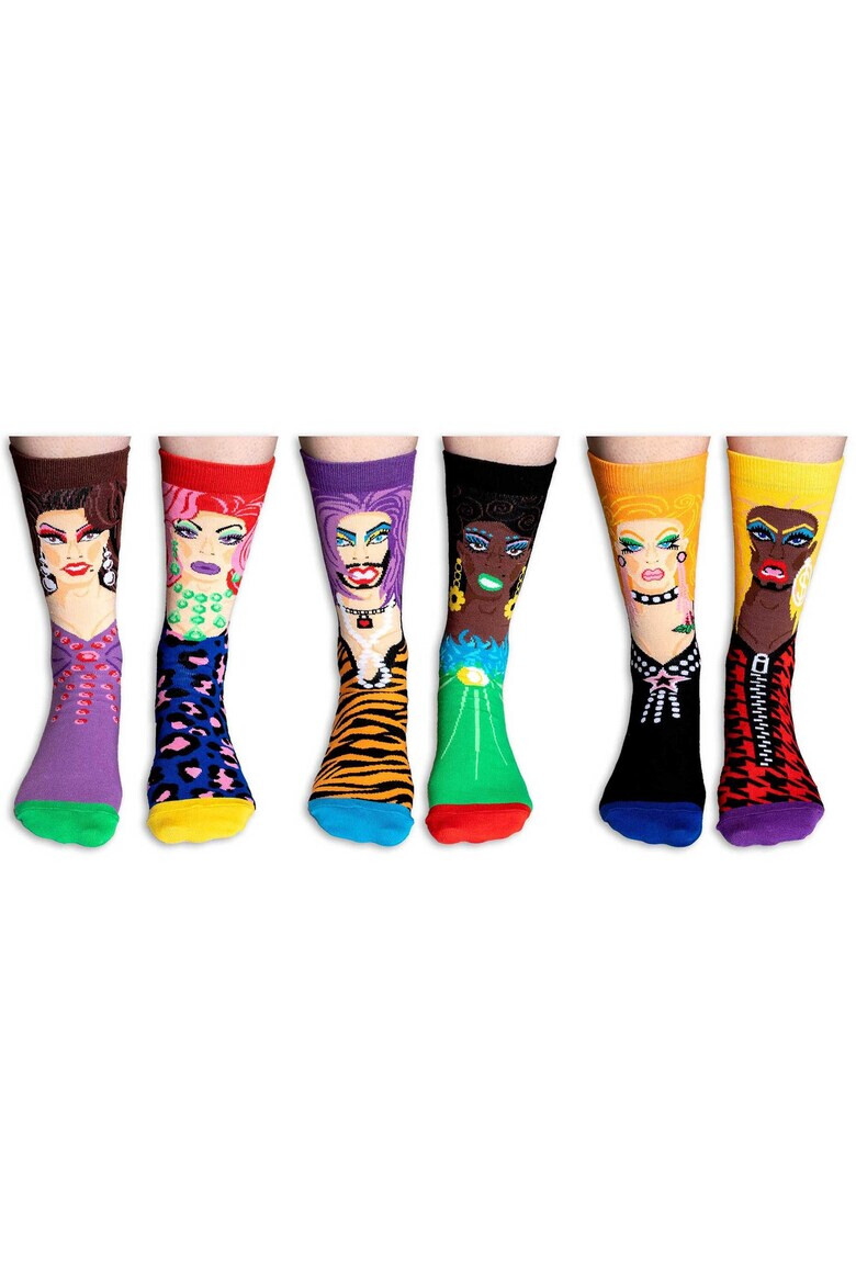 United OddSocks Унисекс къси чорапи Motto - 3 чифта - Pepit.bg