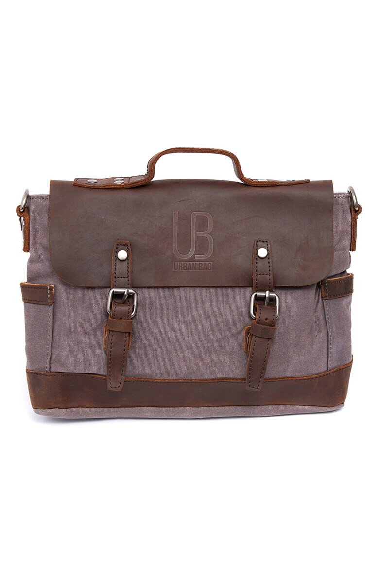 Urban Bag Чанта с кожа и капаче - Pepit.bg