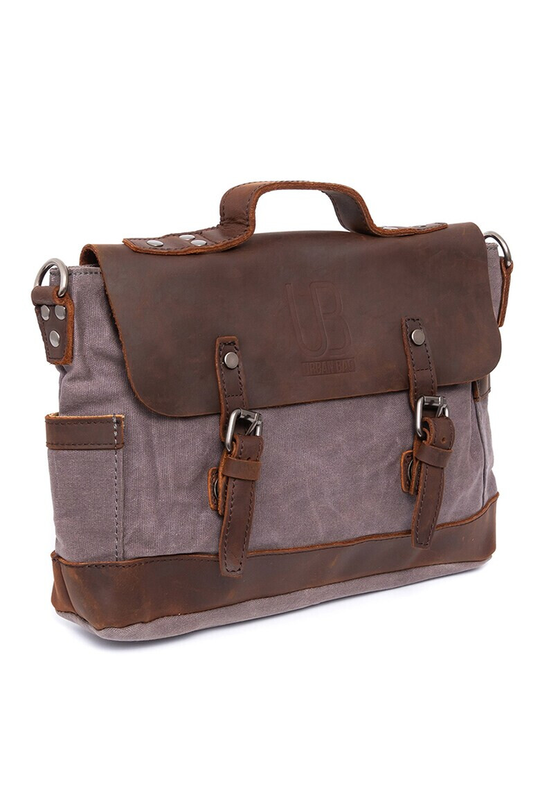 Urban Bag Чанта с кожа и капаче - Pepit.bg