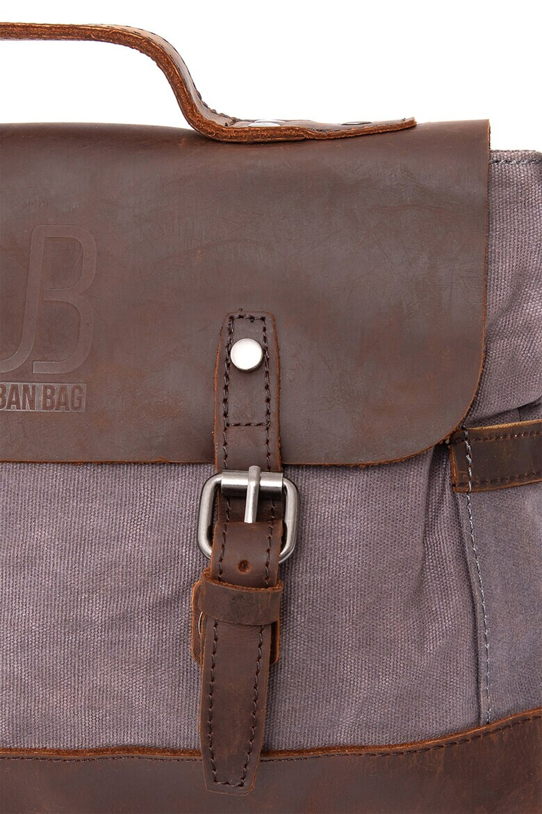 Urban Bag Чанта с кожа и капаче - Pepit.bg