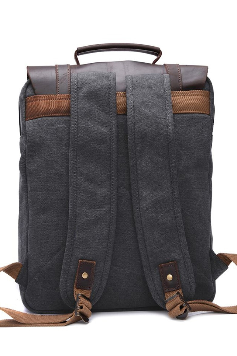 Urban Bag Унисекс раница Lugano с кожено капаче - Pepit.bg