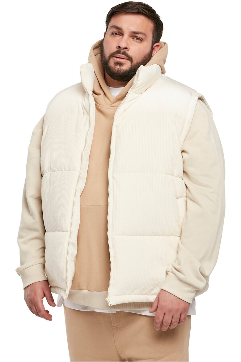 Urban Classics Джинсов елек с цип - Pepit.bg