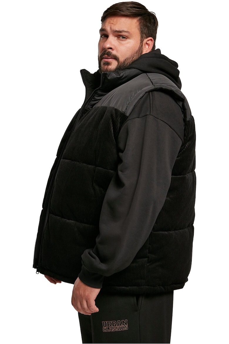Urban Classics Джинсов елек с цип - Pepit.bg