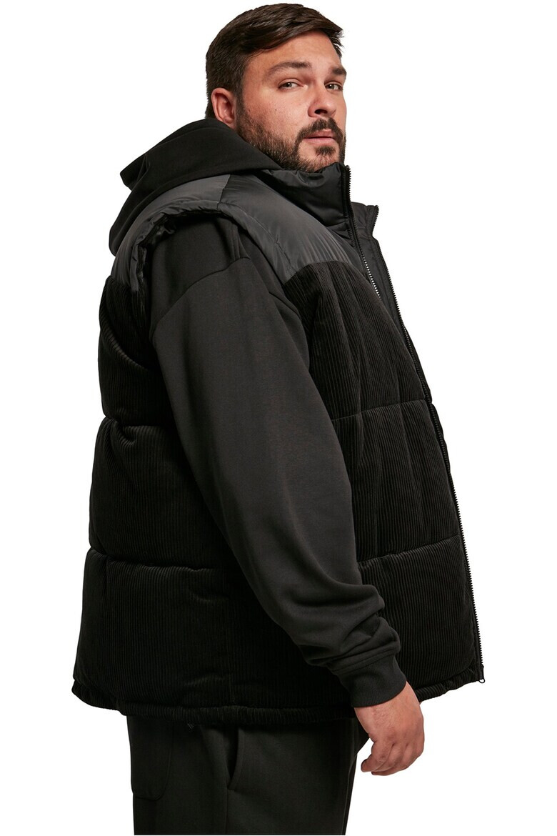 Urban Classics Джинсов елек с цип - Pepit.bg