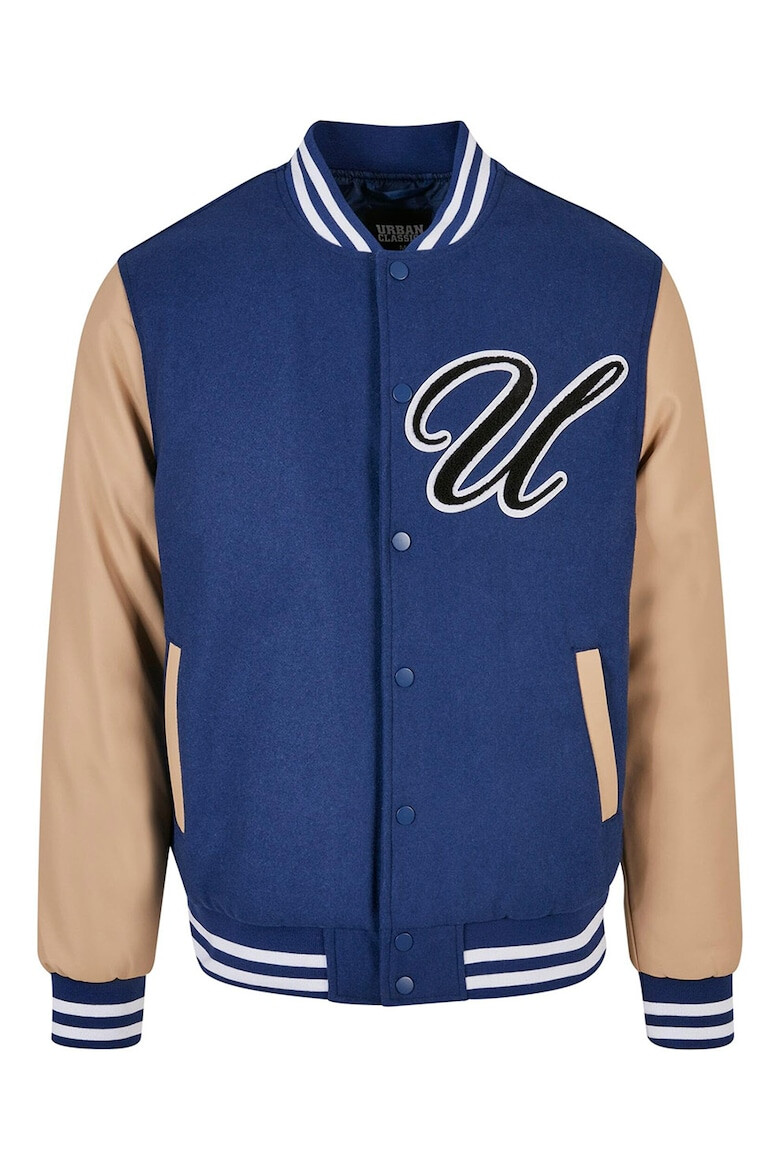 Urban Classics Яке Varsity с джобове встрани - Pepit.bg