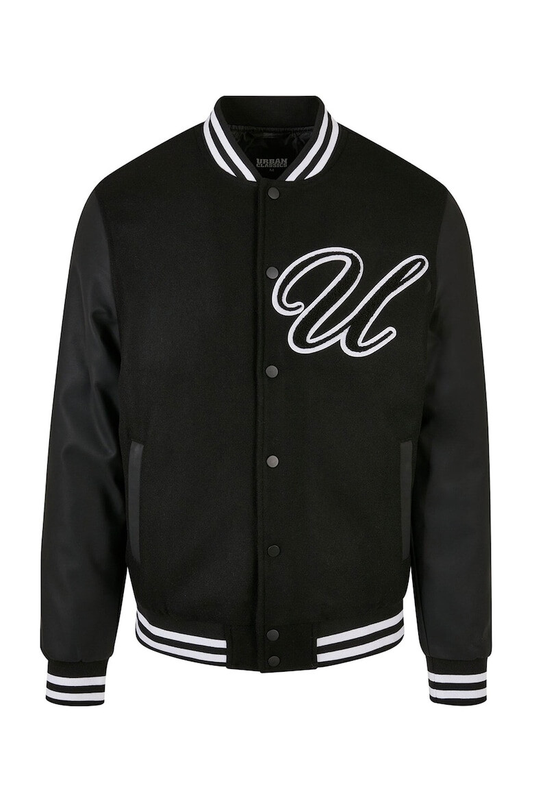 Urban Classics Яке Varsity с джобове встрани - Pepit.bg