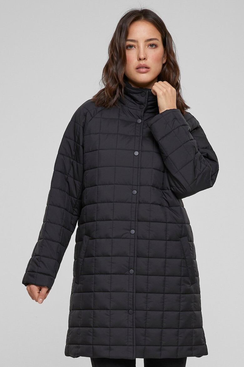 Urban Classics Капитонирано яке - Черен - Pepit.bg