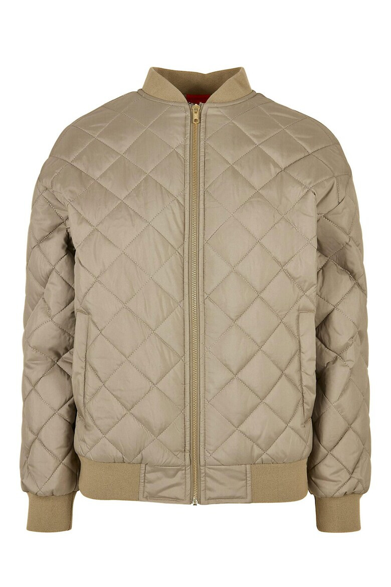 Urban Classics Капитонирано яке с цип - Pepit.bg