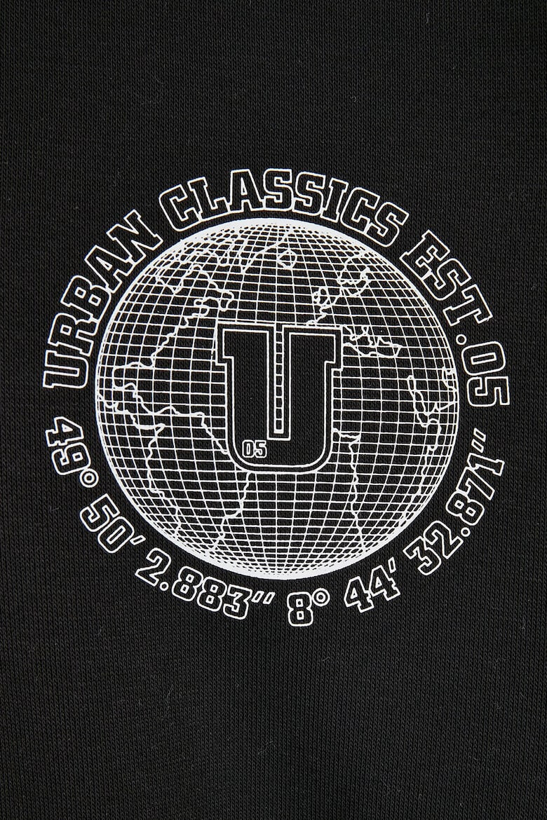 Urban Classics Худи с графично лого и джоб кенгуру - Pepit.bg