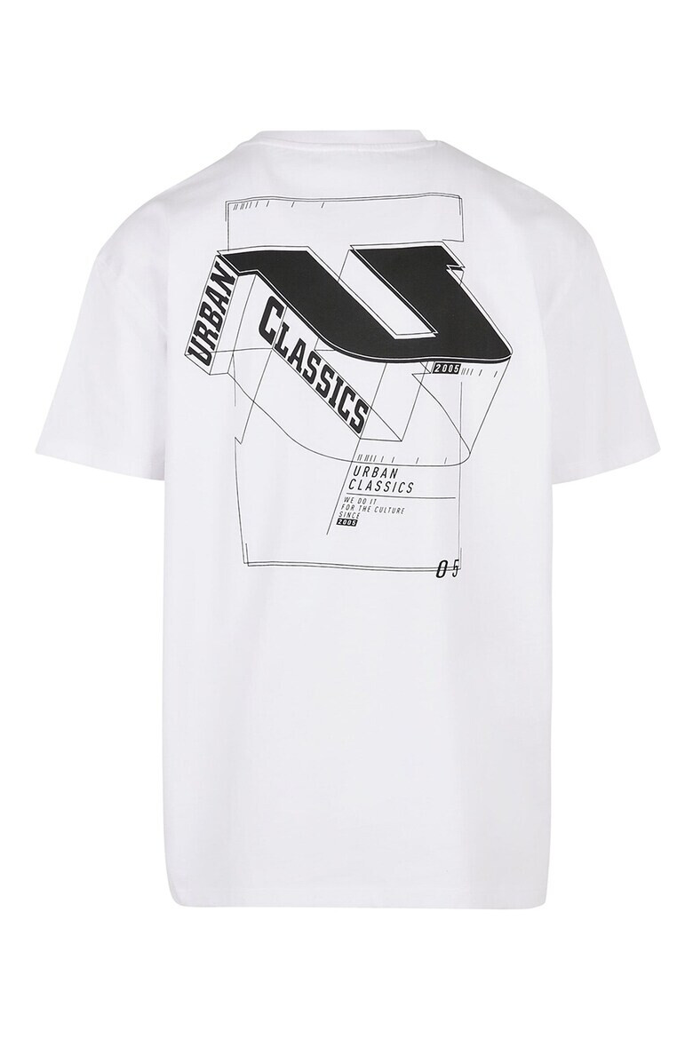 Urban Classics Тениска с шарка на гърба - Pepit.bg