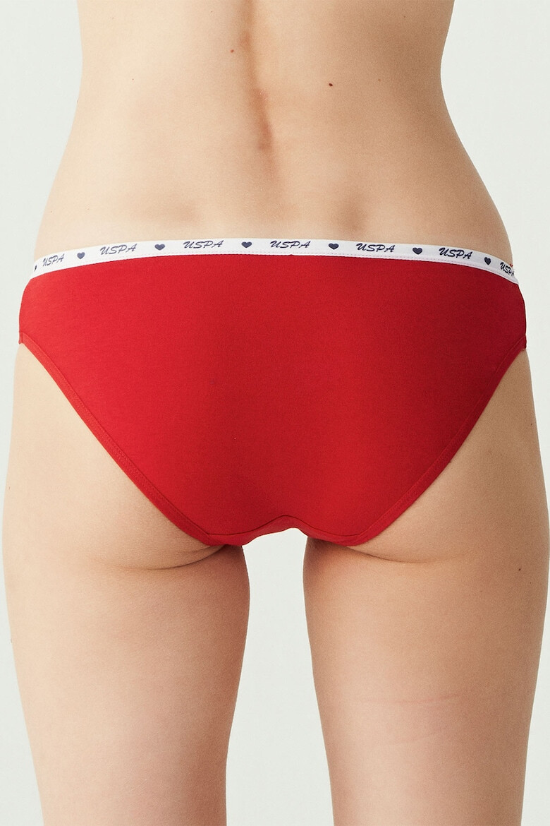 US Polo Assn Бикини с памук - 3 чифта - Pepit.bg
