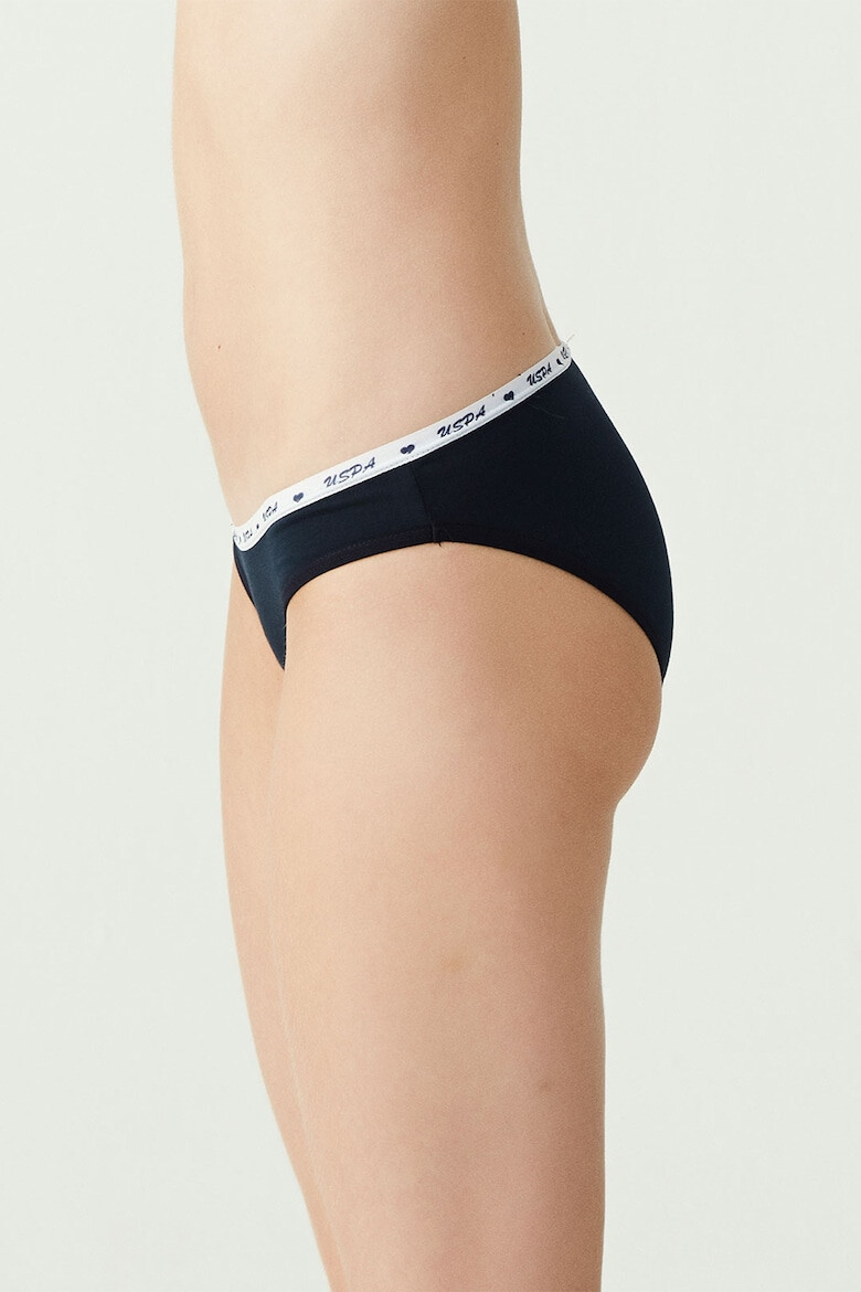 US Polo Assn Бикини с памук - 3 чифта - Pepit.bg