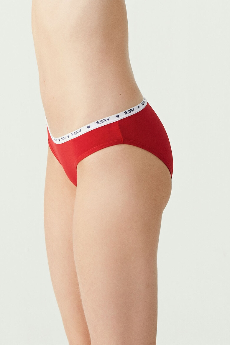 US Polo Assn Бикини с памук - 3 чифта - Pepit.bg