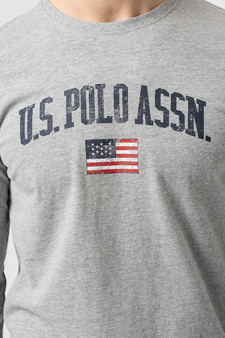 US Polo Assn Блуза с лого - Pepit.bg