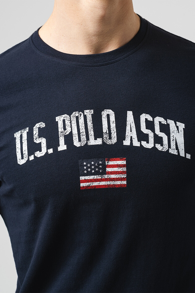 US Polo Assn Блуза с лого - Pepit.bg