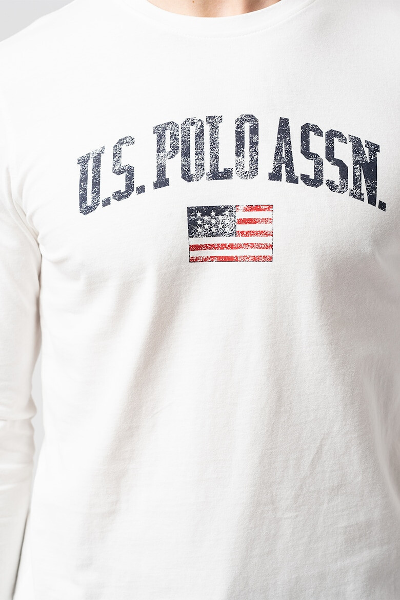 US Polo Assn Блуза с лого - Pepit.bg