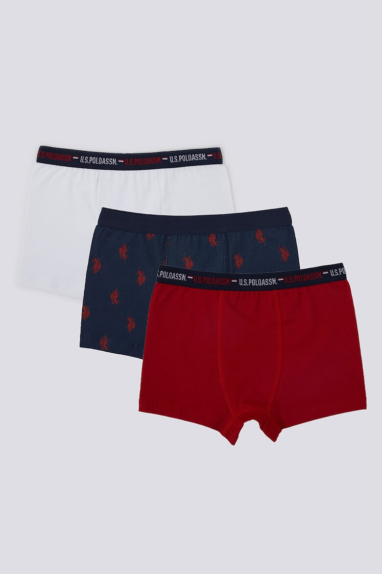 US Polo Assn Боксерки с лого - 3 чифта - Pepit.bg