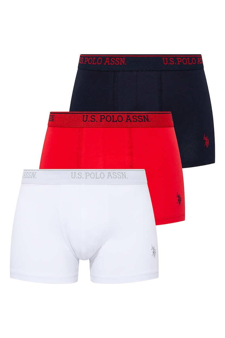 US Polo Assn Боксерки с лого - 3 чифта - Pepit.bg