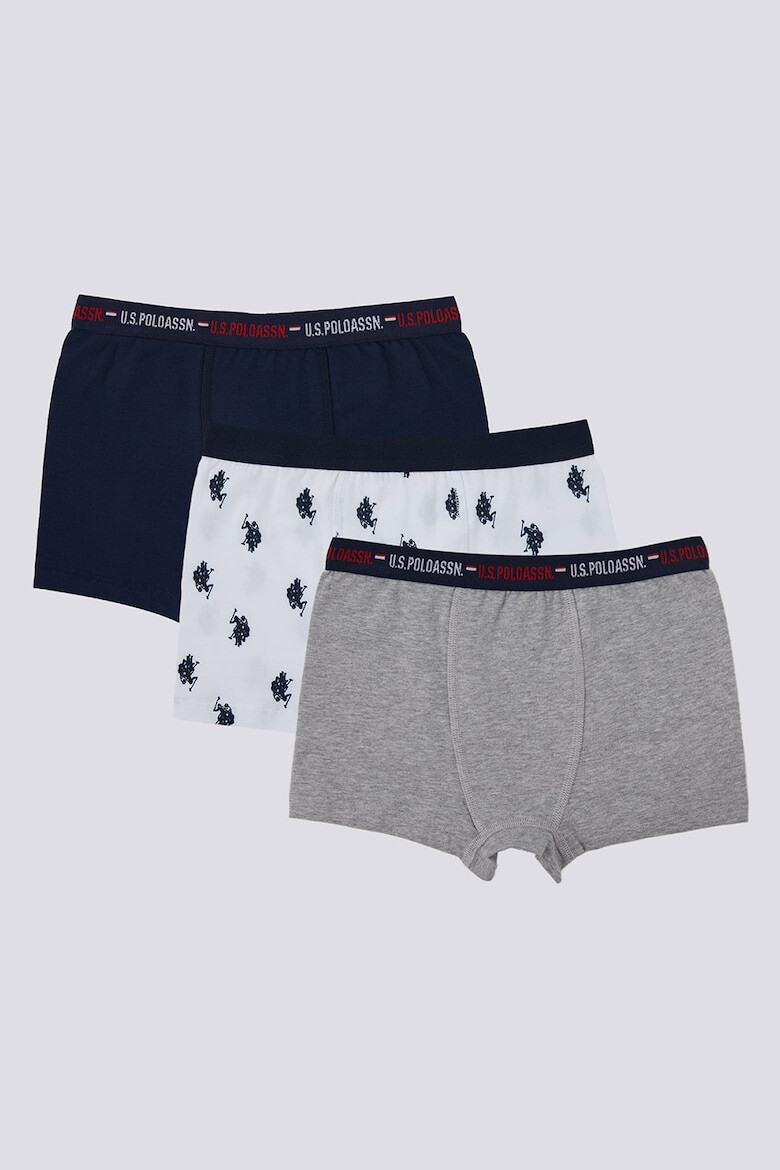 US Polo Assn Боксерки с лого - 3 чифта - Pepit.bg