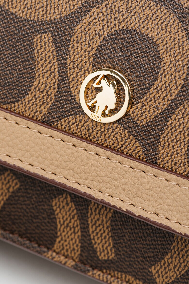 US Polo Assn Чанта с лого и капаче - Pepit.bg