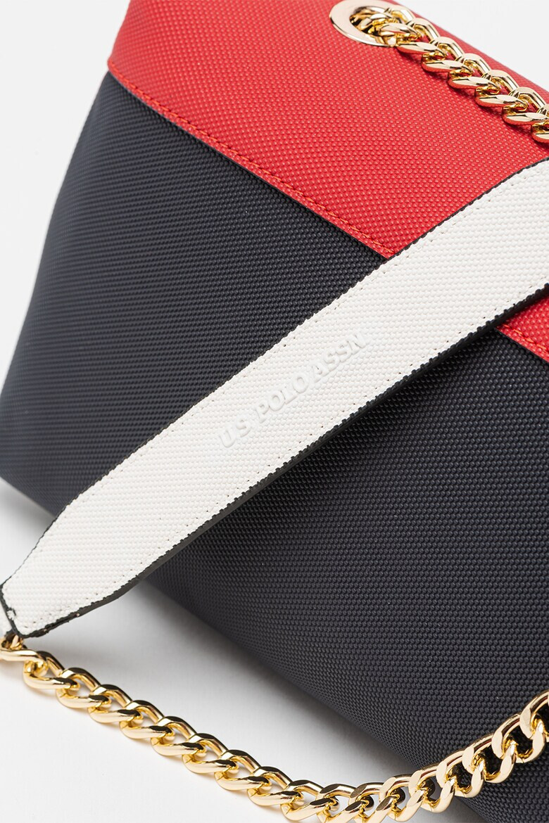 US Polo Assn Чанта с релеф - Pepit.bg