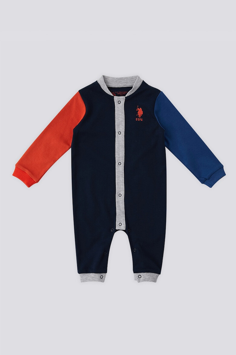 US Polo Assn Гащеризон с лого - Червен/Тъмносин - Pepit.bg