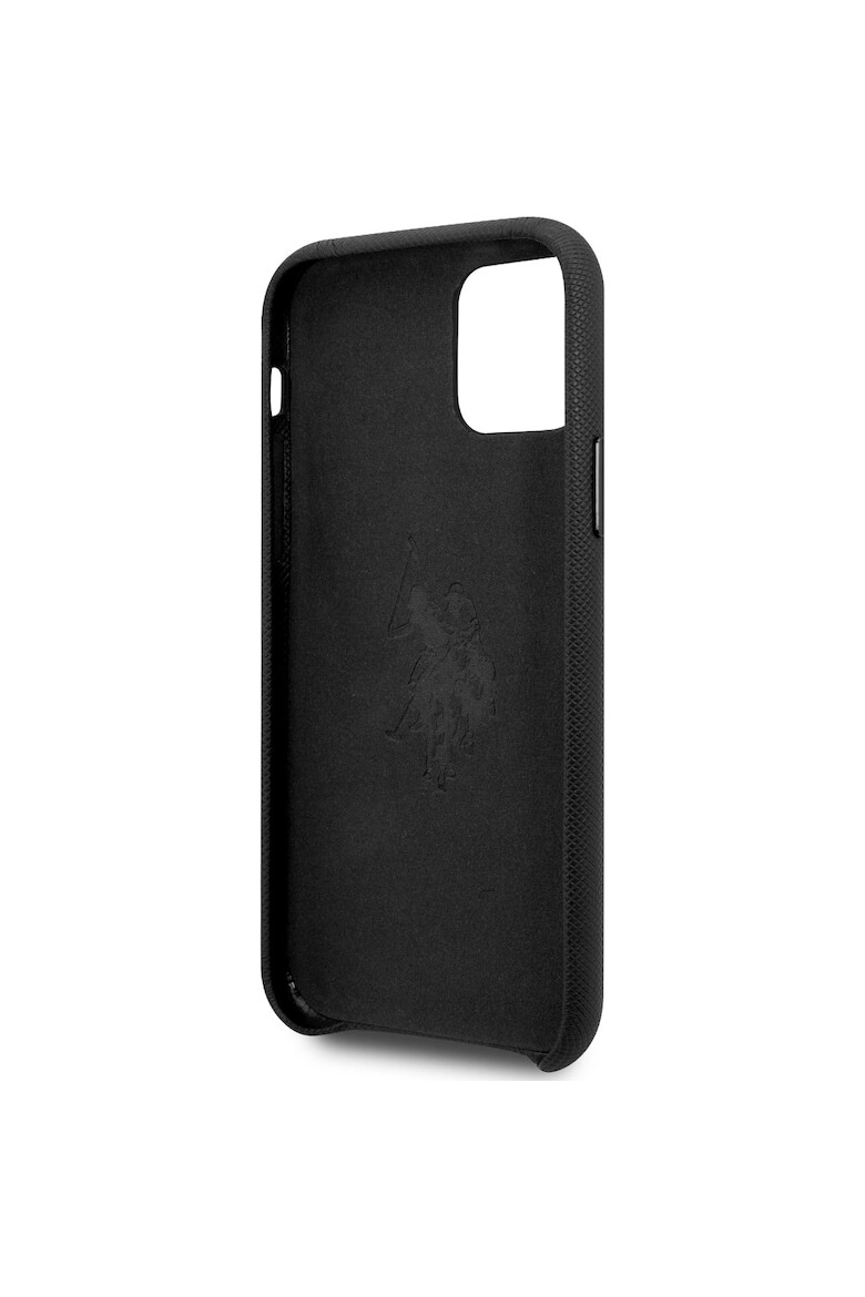 US Polo Assn Калъф US Polo Wrapped за iPhone 11 Pro Max - Black - Pepit.bg