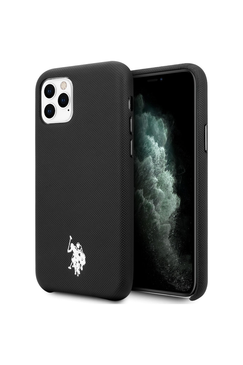 US Polo Assn Калъф US Polo Wrapped за iPhone 11 Pro Max - Black - Pepit.bg